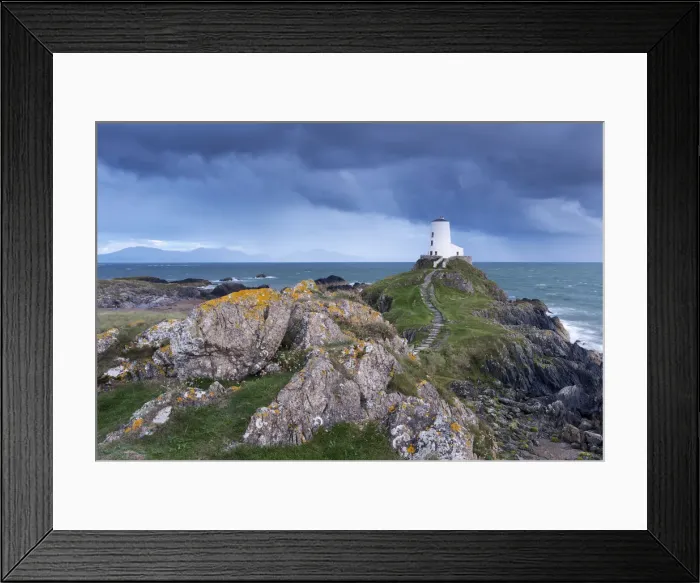 Framed Print : Twr Mawr lighthouse on Llanddwyn Island, Anglesey, Wales. Autumn (September) Framed Print : Twr Mawr lighthouse on Llanddwyn Island, Anglesey, Wales. Autumn (September)