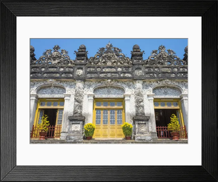 Framed Print : Tomb of Khai Dinh (Lăng Khải Định) Framed Print : Tomb of Khai Dinh (Lăng Khải Định)