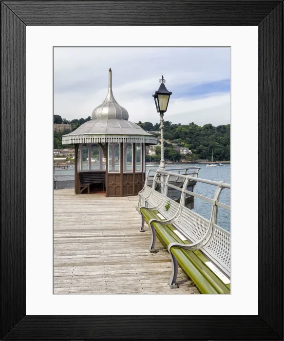 Framed Print : Europe, United Kingdom, Wales, Garth Pier Framed Print : Europe, United Kingdom, Wales, Garth Pier