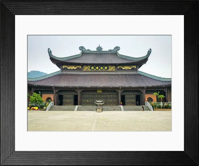 Framed Print : Bai Dinh Temple (Chua Bai Dinh), Gia Vien District, Ninh Binh Province, Vietnam Framed Print : Bai Dinh Temple (Chua Bai Dinh), Gia Vien District, Ninh Binh Province, Vietnam