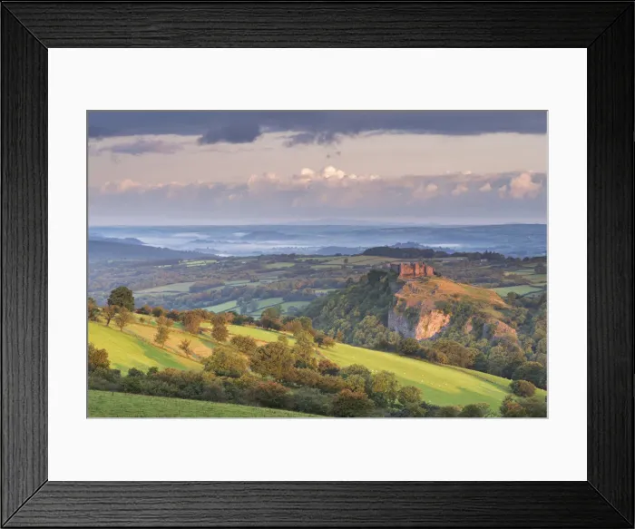 Framed Print : Carreg Cennen Castle in the Brecon Beacons, Carmarthenshire, Wales. Summer (August) Framed Print : Carreg Cennen Castle in the Brecon Beacons, Carmarthenshire, Wales. Summer (August)