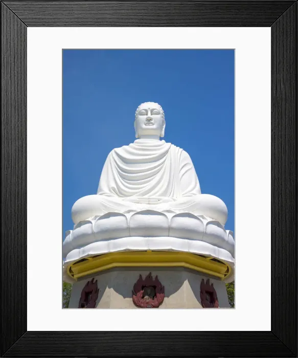 Framed Print : Giant Buddha at Long Sơn Pagoda (Chua Long Sơn) Buddhist temple, Nha Trang, Khanh Hoa Province, Vietnam Framed Print : Giant Buddha at Long Sơn Pagoda (Chua Long Sơn) Buddhist temple, Nha Trang, Khanh Hoa Province, Vietnam