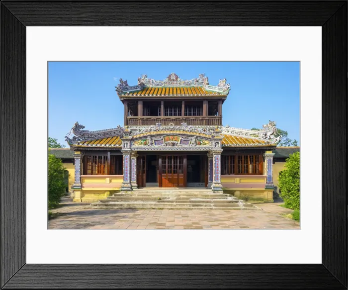 Framed Print : Emperors Reading Room, Imperial City, Huế, Thừa Framed Print : Emperors Reading Room, Imperial City, Huế, Thừa