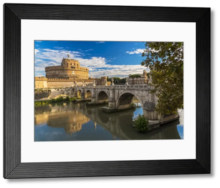 Framed Print : Castel Sant Angelo or Mausoleum of Hadrian, Rome, Lazio, Italy Framed Print : Castel Sant Angelo or Mausoleum of Hadrian, Rome, Lazio, Italy
