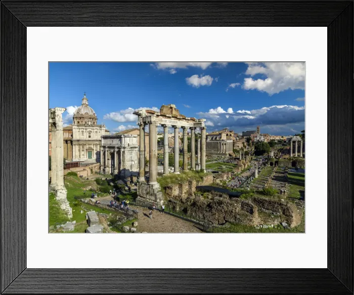 Framed Print : Roman Forum, Rome, Lazio, Italy Framed Print : Roman Forum, Rome, Lazio, Italy
