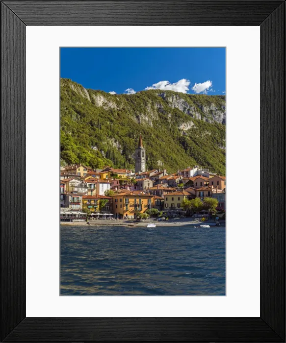 Framed Print : Varenna, Lake Como, Lombardy, Italy