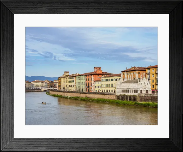Framed Print : Arno River, Pisa, Tuscany, Italy Framed Print : Arno River, Pisa, Tuscany, Italy