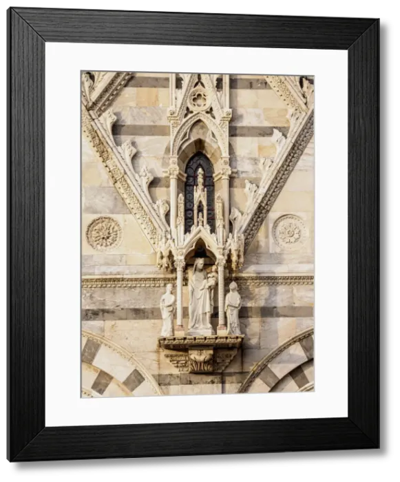 Framed Print : Santa Maria della Spina Church, detailed view, Pisa, Tuscany, Italy