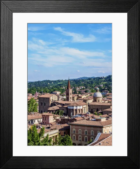 Framed Print : View towards Basilica of San Domenico, Bologna, Emilia-Romagna, Italy Framed Print : View towards Basilica of San Domenico, Bologna, Emilia-Romagna, Italy
