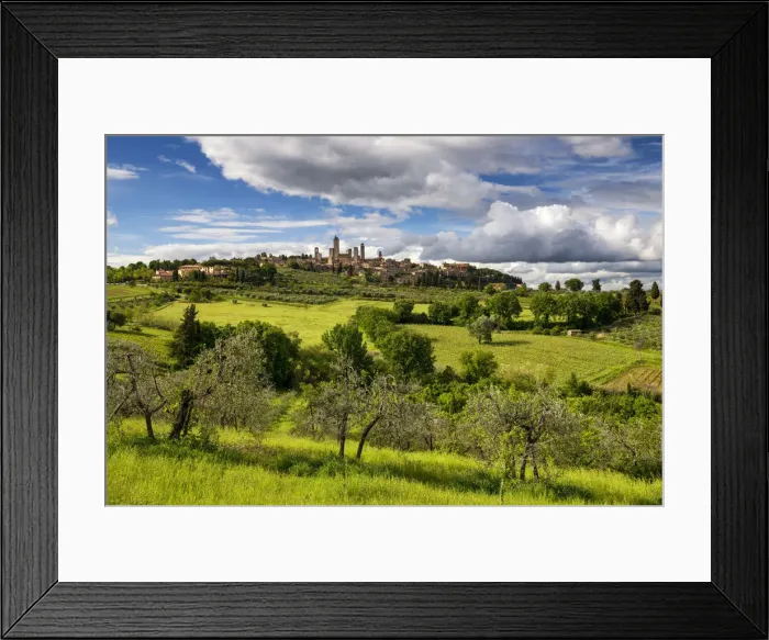 Framed Print : San Gimignano, Tuscany, Italy Framed Print : San Gimignano, Tuscany, Italy