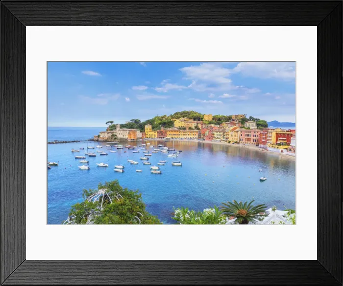 Framed Print : Bay of silence, Sestri Levante, Liguria, Italy, Europe Framed Print : Bay of silence, Sestri Levante, Liguria, Italy, Europe