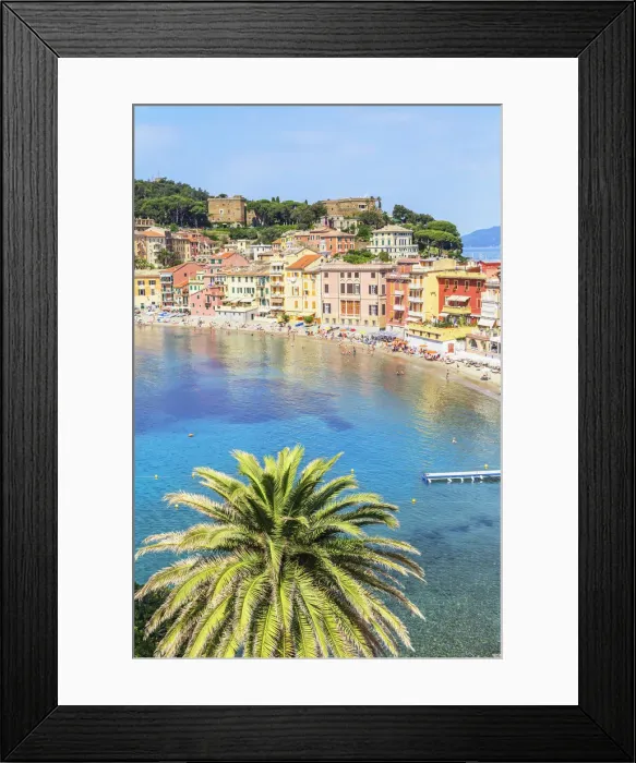 Framed Print : Bay of silence, Sestri Levante, Liguria, Italy, Europe Framed Print : Bay of silence, Sestri Levante, Liguria, Italy, Europe