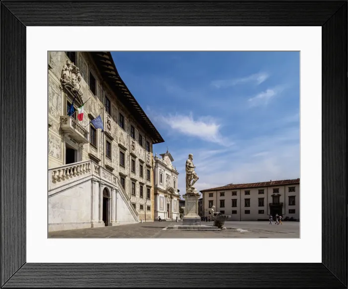 Framed Print : Palazzo della Carovana, Piazza dei Cavalieri, Knights Square, Pisa, Tuscany