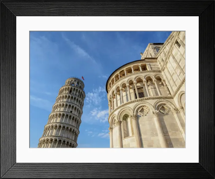 Framed Print : Cathedral and Leaning Tower, Piazza dei Miracoli, Pisa, Tuscany, Italy Framed Print : Cathedral and Leaning Tower, Piazza dei Miracoli, Pisa, Tuscany, Italy