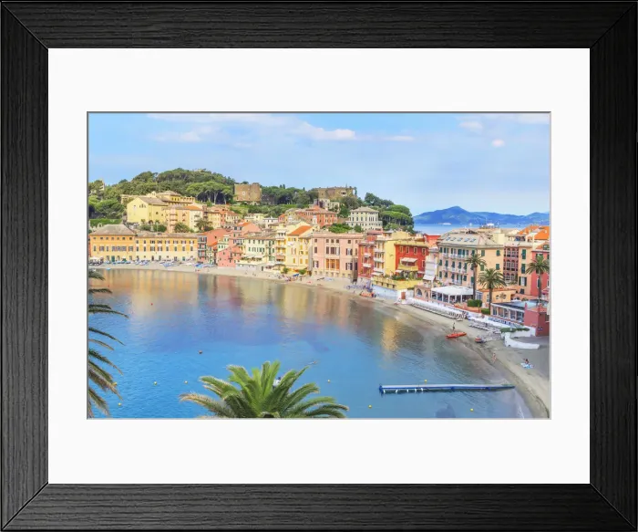 Framed Print : Bay of silence, Sestri Levante, Liguria, Italy, Europe Framed Print : Bay of silence, Sestri Levante, Liguria, Italy, Europe