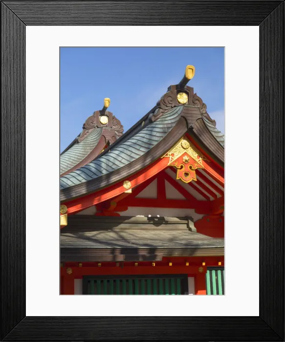 Framed Print : Ikuta Jinja shrine, Kobe, Kansai, Japan Framed Print : Ikuta Jinja shrine, Kobe, Kansai, Japan