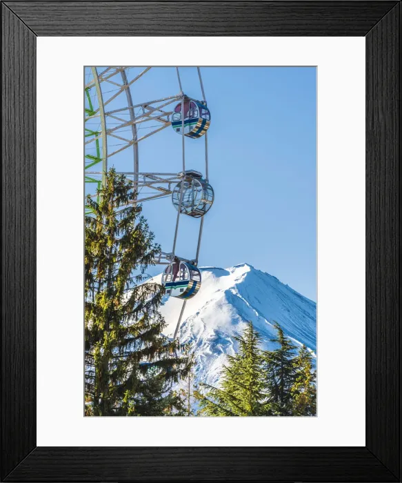 Framed Print : Fuji-Q Highland, Fujiyoshida, Yamanashi prefecture, Japan Framed Print : Fuji-Q Highland, Fujiyoshida, Yamanashi prefecture, Japan