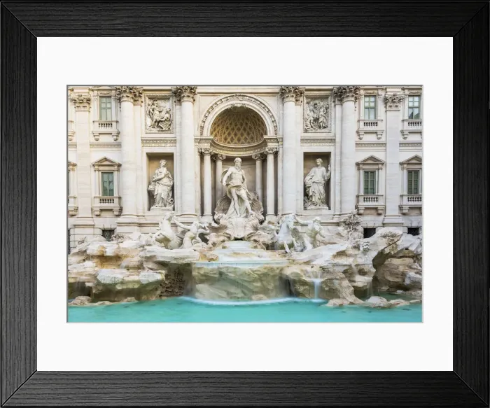 Framed Print : Rome, Lazio, Italy. Details of the Trevi Fountains statues Framed Print : Rome, Lazio, Italy. Details of the Trevi Fountains statues