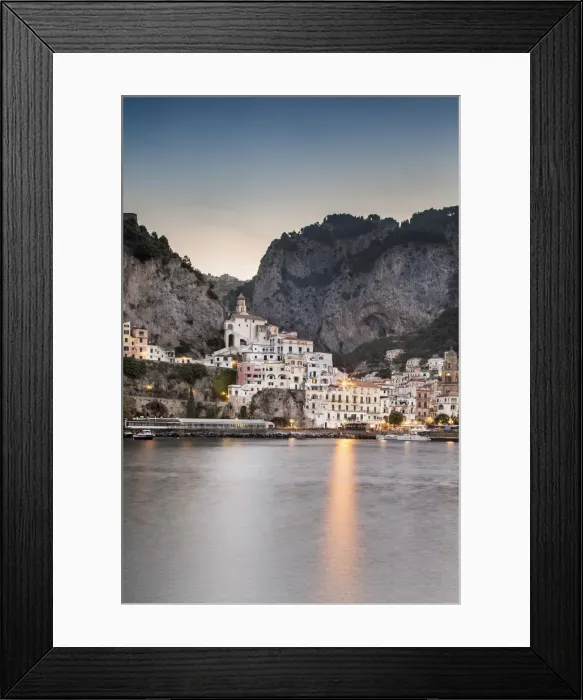 Framed Print : Italy, Campagnia, Amalfi Coast, Amalfi. The town of Amalfi Framed Print : Italy, Campagnia, Amalfi Coast, Amalfi. The town of Amalfi