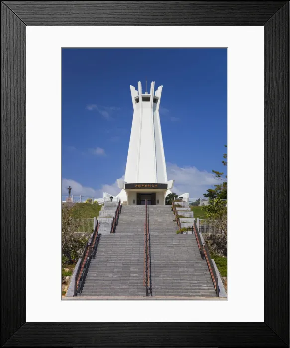 Framed Print : Memorial Peace Park, Okinawa, Japan