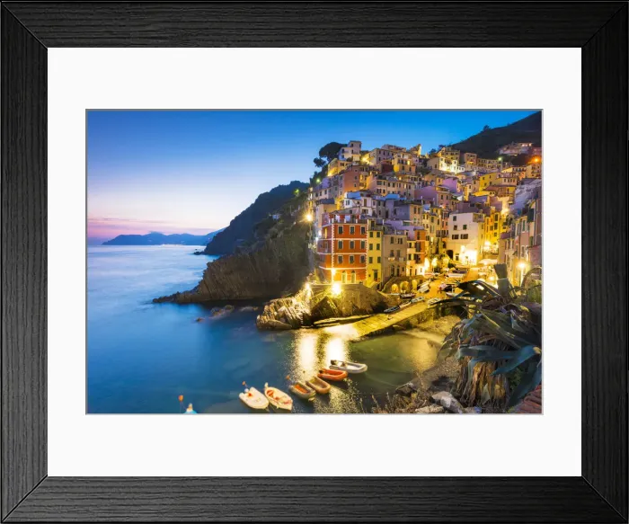 Framed Print : Manarola, Cinque Terre, Liguria, Italy