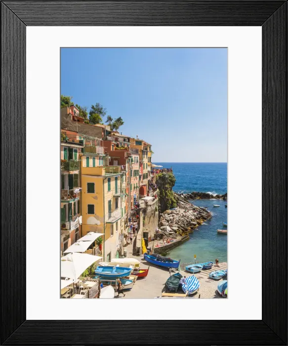 Framed Print : Manarola, Cinque Terre, Liguria, Italy