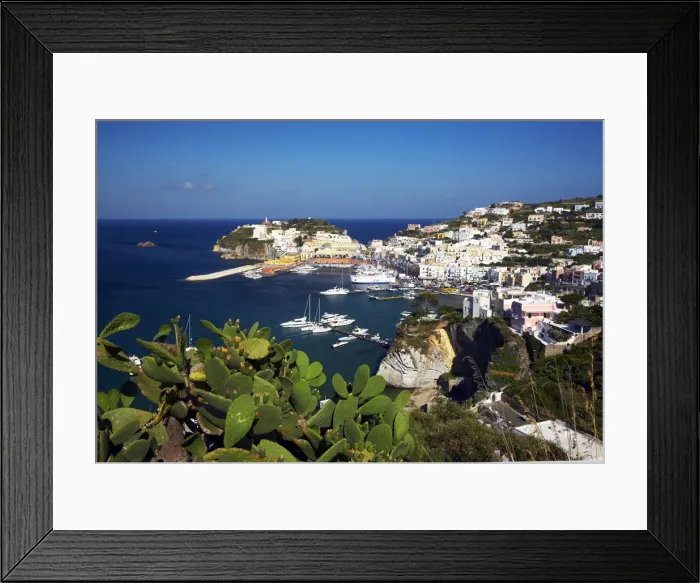 Framed Print : Island of Ponza, Tyrrhenian Sea, Italy Framed Print : Island of Ponza, Tyrrhenian Sea, Italy