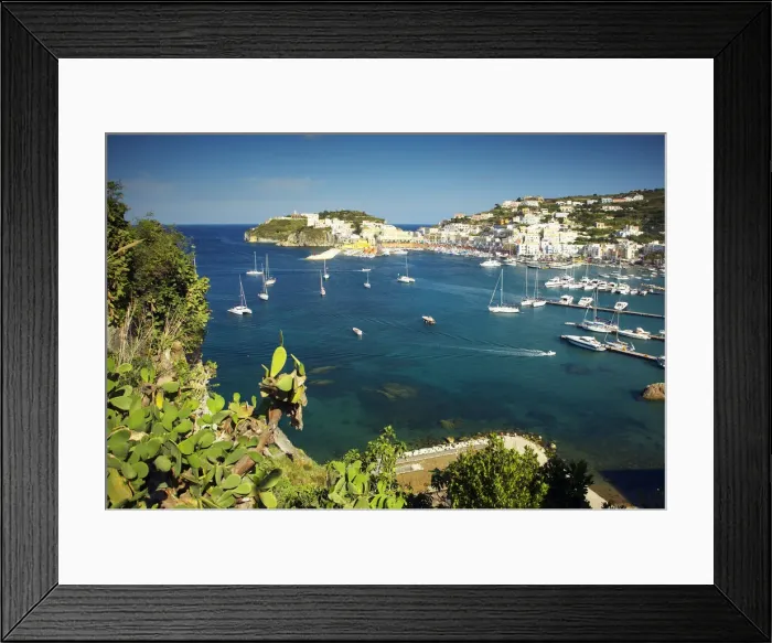 Framed Print : Island of Ponza, Tyrrhenian Sea, Italy Framed Print : Island of Ponza, Tyrrhenian Sea, Italy