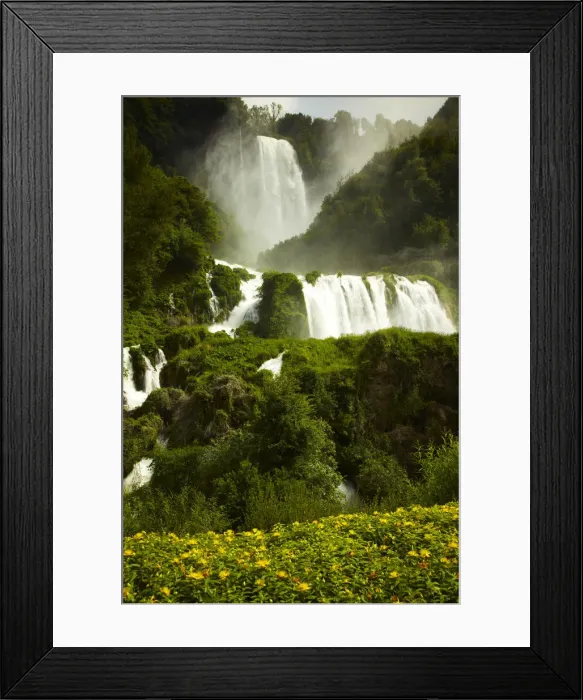 Framed Print : Cascata della Mamore, Terni, Umbria, Italy Framed Print : Cascata della Mamore, Terni, Umbria, Italy