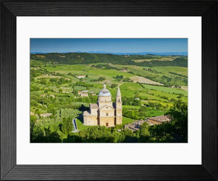 Framed Print : Madonna di San Biagio, Montepulciano, Tuscany, Italy Framed Print : Madonna di San Biagio, Montepulciano, Tuscany, Italy