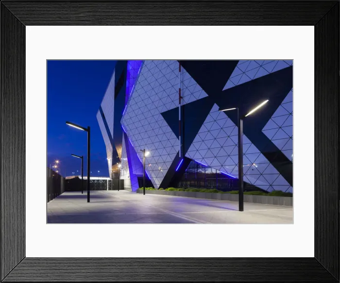 Framed Print : Australia, Western Australia, Perth, Perth Arena, dusk Framed Print : Australia, Western Australia, Perth, Perth Arena, dusk