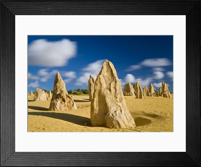 Framed Print : Australia, Western Australia, Nambung National Park, The Pinnacles The Pinnacles