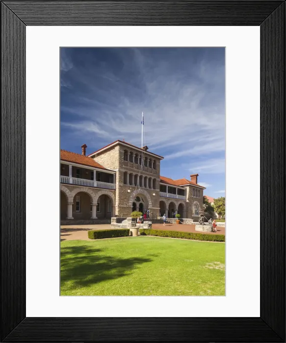 Framed Print : Australia, Western Australia, Perth, The Perth Mint Framed Print : Australia, Western Australia, Perth, The Perth Mint