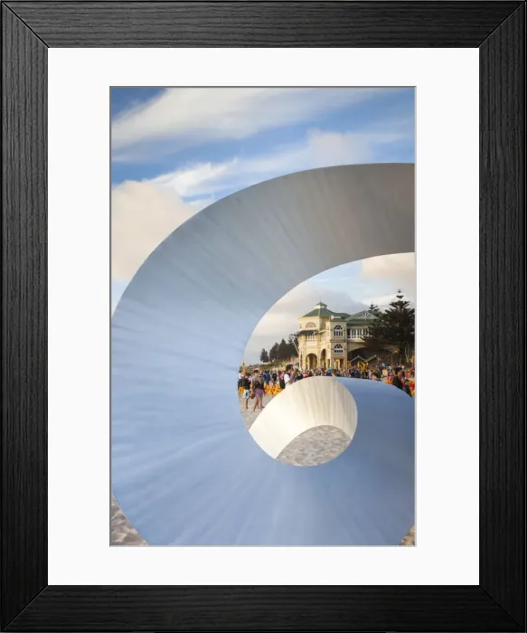 Framed Print : Australia, Western Australia, Cottesloe, Cottesloe Beach Sculpture Festival Framed Print : Australia, Western Australia, Cottesloe, Cottesloe Beach Sculpture Festival