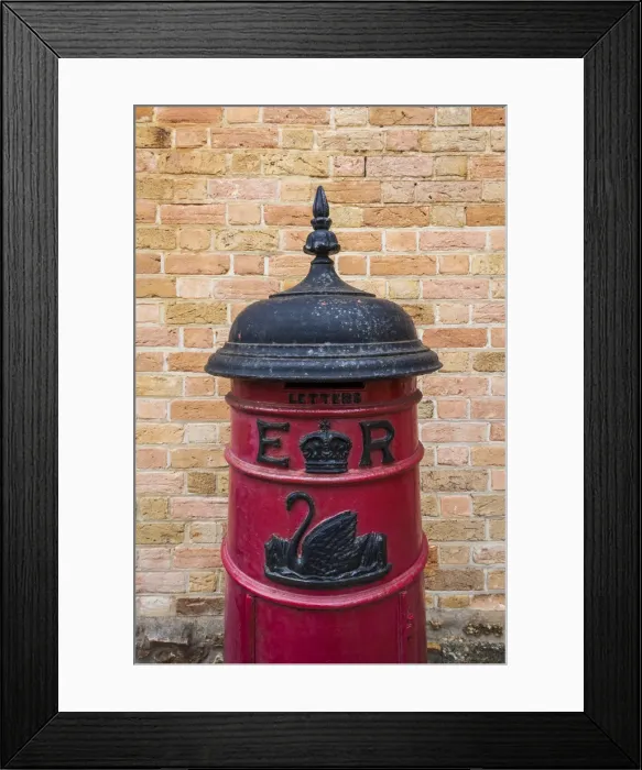 Framed Print : Australia, Western Australia, The Southwest, Albany, antique Royal Mail post box Framed Print : Australia, Western Australia, The Southwest, Albany, antique Royal Mail post box