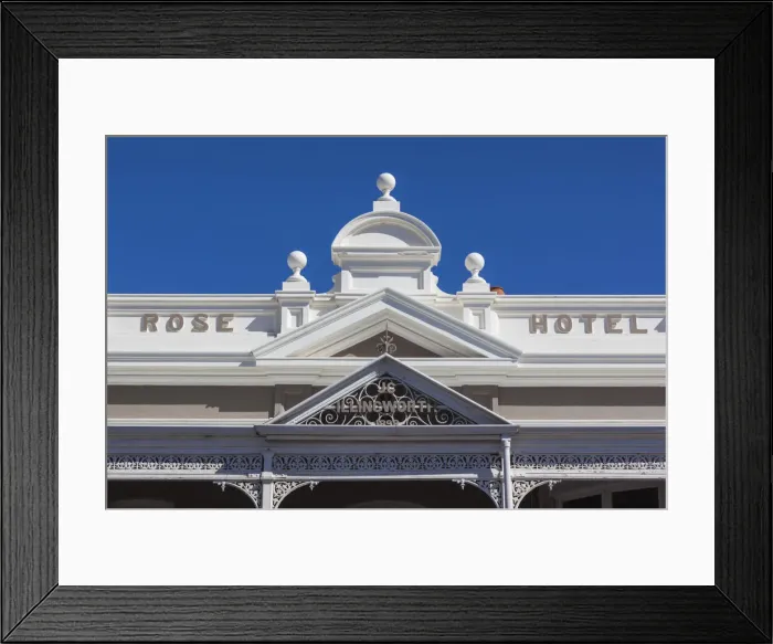 Framed Print : Australia, Western Australia, Bunbury, The Rose Hotel Framed Print : Australia, Western Australia, Bunbury, The Rose Hotel