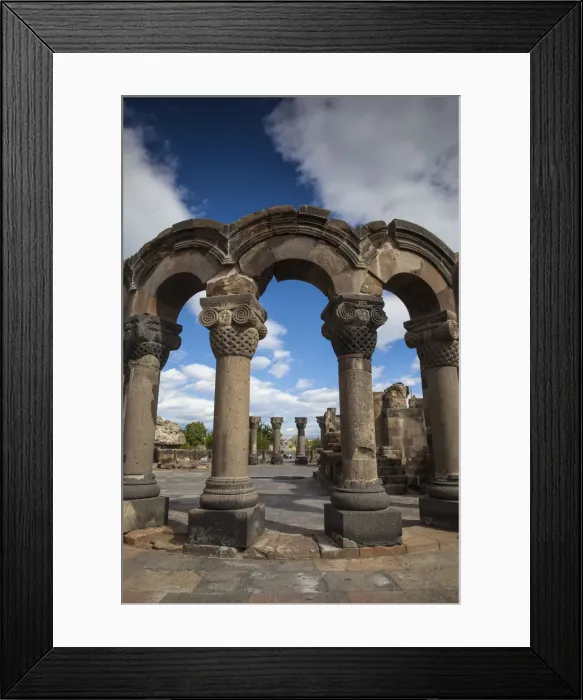 Framed Print : Armenia, Yerevan, Zvartnots Cathedral Framed Print : Armenia, Yerevan, Zvartnots Cathedral