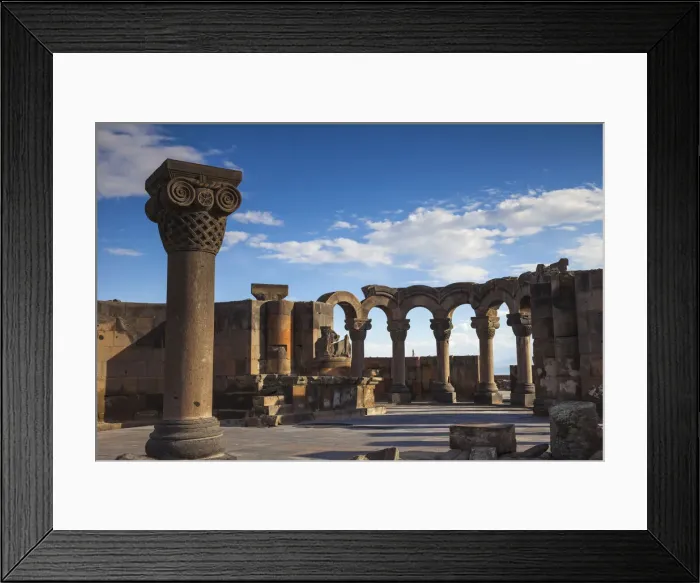 Framed Print : Armenia, Yerevan, Zvartnots Cathedral Framed Print : Armenia, Yerevan, Zvartnots Cathedral