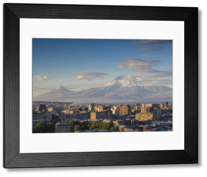 Framed Print : Armenia, Yerevan, View of Yerevan and Mount Ararat from Cascade Framed Print : Armenia, Yerevan, View of Yerevan and Mount Ararat from Cascade