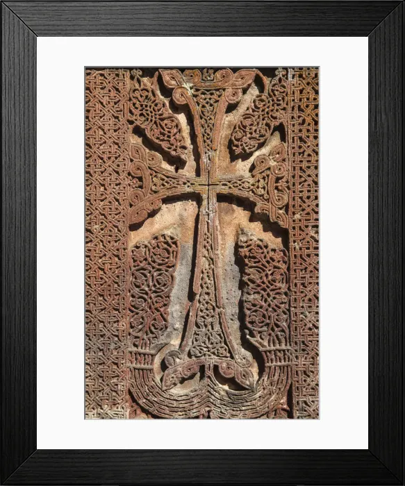 Framed Print : Armenia, Kotayk province, near Yerevan, Geghard, Khachkars at Geghard Monastery Framed Print : Armenia, Kotayk province, near Yerevan, Geghard, Khachkars at Geghard Monastery