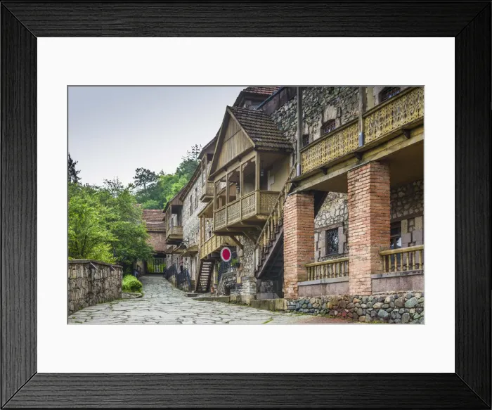 Framed Print : Armenia, Switzerland of Armenia area, Dilijan, Old Dilijan, buildings Framed Print : Armenia, Switzerland of Armenia area, Dilijan, Old Dilijan, buildings