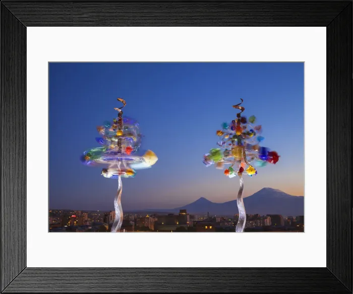 Framed Print : Armenia, Yerevan, View of Yerevan and Mount Ararat from Cascade Framed Print : Armenia, Yerevan, View of Yerevan and Mount Ararat from Cascade