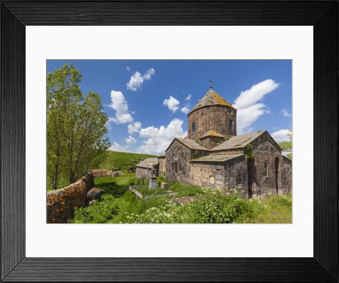 Framed Print : Armenia, Lake Sevan, Makenis, Makenyats Vank Church, 10th century Framed Print : Armenia, Lake Sevan, Makenis, Makenyats Vank Church, 10th century