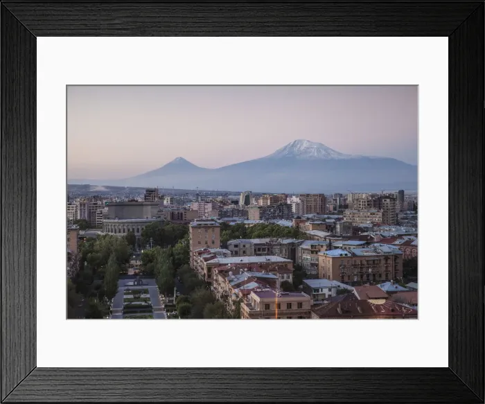 Framed Print : Armenia, Yerevan, View of Yerevan and Mount Ararat from Cascade Framed Print : Armenia, Yerevan, View of Yerevan and Mount Ararat from Cascade