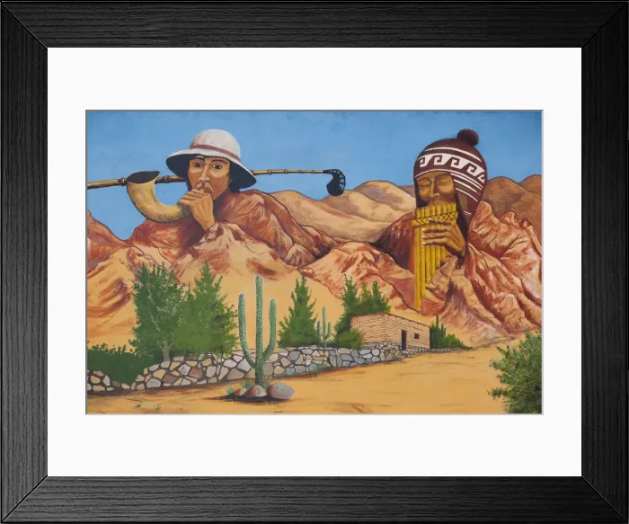 Framed Print : Argentina, Jujuy Province, Quebrada de Humamuaca canyon, Tilcara, Inca-themed wall mural Framed Print : Argentina, Jujuy Province, Quebrada de Humamuaca canyon, Tilcara, Inca-themed wall mural