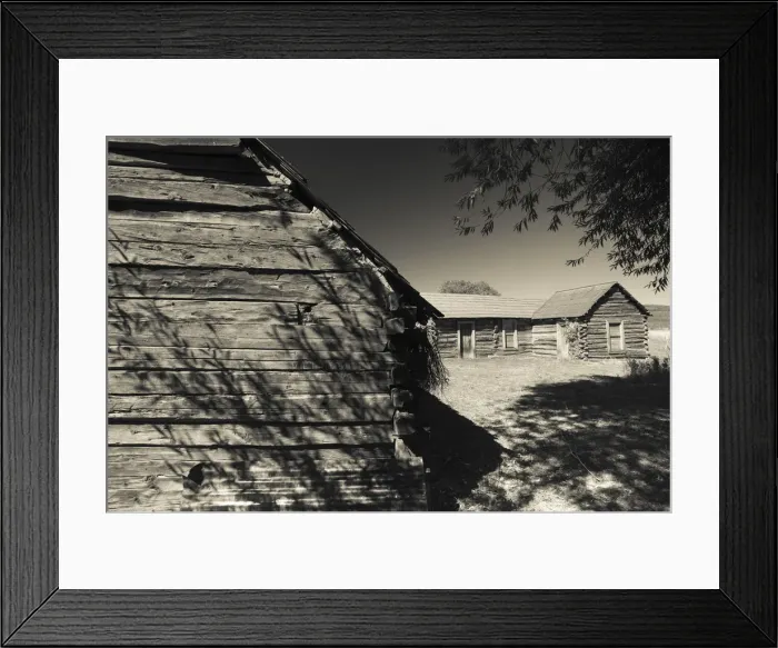 Framed Print : Argentina, Patagonia, Chubut Province, Cholila, former house of US bank robber Butch