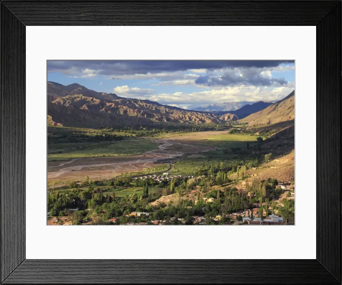 Framed Print : Argentina, Salta, Quebrada de Humahuaca (UNESCO Site), Tilcara Village Framed Print : Argentina, Salta, Quebrada de Humahuaca (UNESCO Site), Tilcara Village