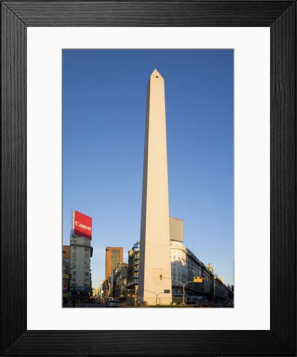 Framed Print : Obelisco, Buenos Aires, Argentina Framed Print : Obelisco, Buenos Aires, Argentina