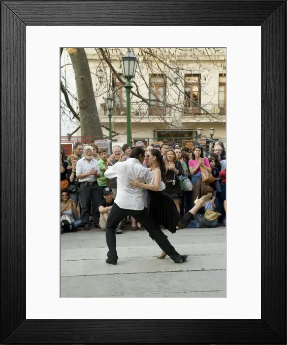 Framed Print : Tango dancers, San Telmo, Buenos Aires, Argentina Framed Print : Tango dancers, San Telmo, Buenos Aires, Argentina