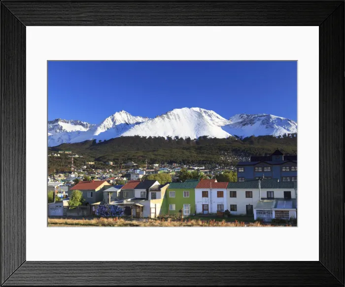 Framed Print : Argentina, Tierra del Fuego, Ushuaia Framed Print : Argentina, Tierra del Fuego, Ushuaia